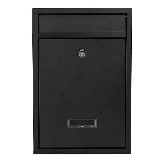 Briefkasten für Briefe Gustav schwarz