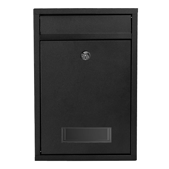 Briefkasten für Briefe Gustav schwarz