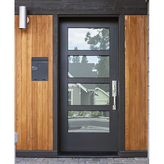 Briefkasten für Briefe Odvin Anthrazit