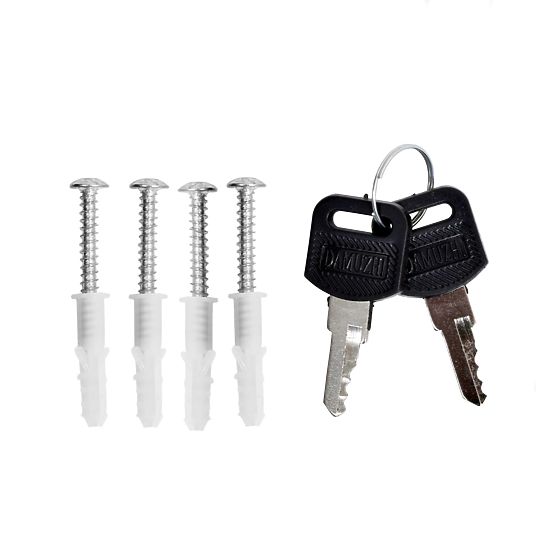 Briefkasten für Briefe Odvin schwarz