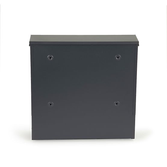 Briefkasten für Briefe und Zeitungen aus verzinktem Stahl