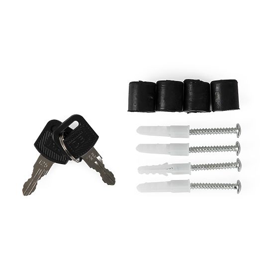 Briefkasten für Briefe und Zeitungen aus verzinktem Stahl