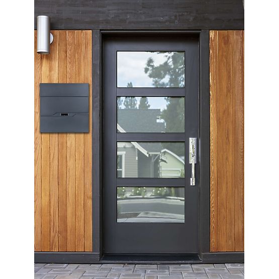 Briefkasten für Briefe Vidar Anthrazit