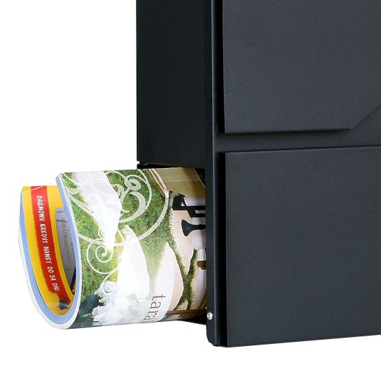 Briefkasten für Briefe Vidar schwarz