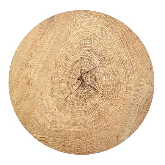 BROOKLYN-S Konferenztisch Eiche Natur/Schwarz (1p=1Stk)