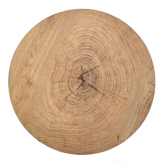 BROOKLYN-S Konferenztisch Eiche Natur/Schwarz (1p=1Stk)