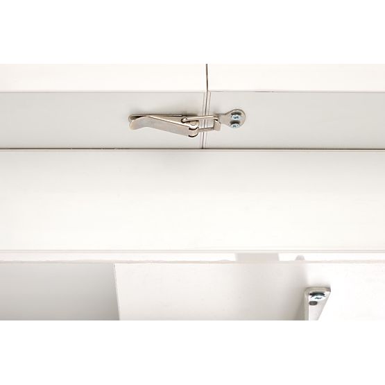 BUSETTI Couchtisch Platte: weiß matt, Beine: weiß matt (2p=1 Stück)