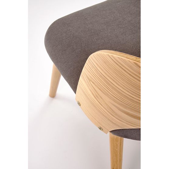 CADIZ Stuhl Natur Eiche / Grau (1p=2Stk)