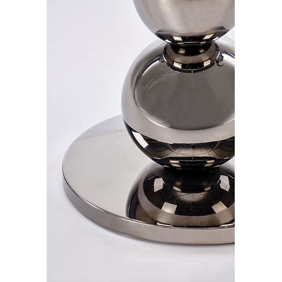 CARLA Couchtisch, schwarz/silber (1p=1Stk)