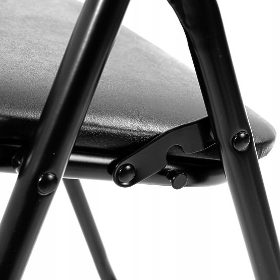 Catering-Set FETA BLACK 180 cm + 6 Stühle BASICO