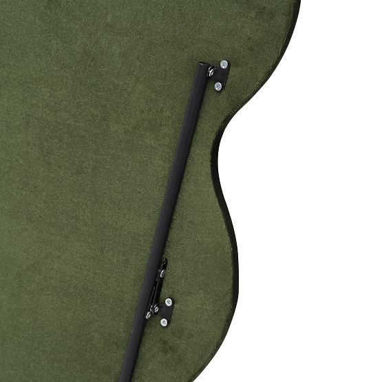 CONFETTO Stand- oder Wandspiegel, olivgrün (1p=1Stk)