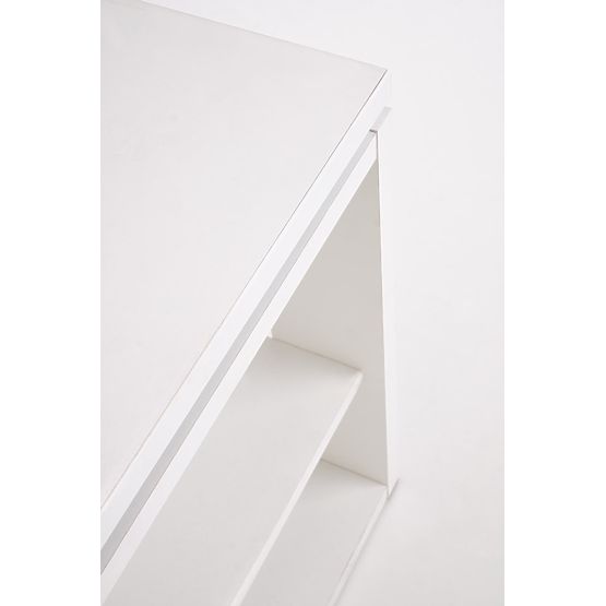 Couchtisch BETTY mit ausziehbarer Platte weiß (2p=1Stk)