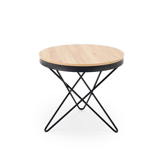 Couchtisch LEILA, natur/schwarz (1p=1 Stk.)