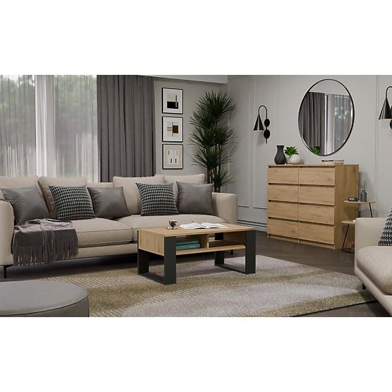 Couchtisch Modern 2P ANTRACYT ARTISAN