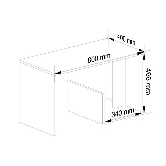 COUCHTISCH PAUL EICHE SONOMA