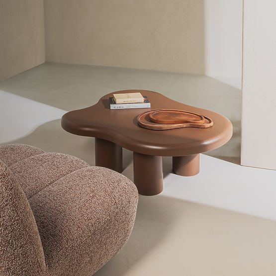 Couchtisch Vercelli 100 cm, Choco