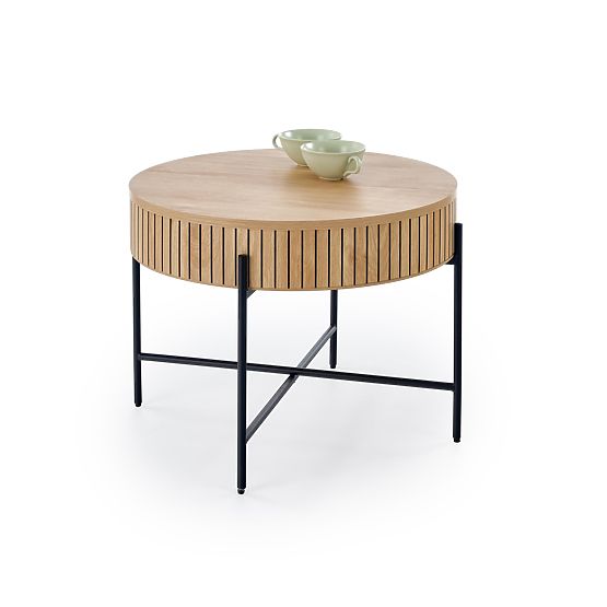 DANTE Set aus 2 Bänken, Natur/Schwarz (1p=1 Set)