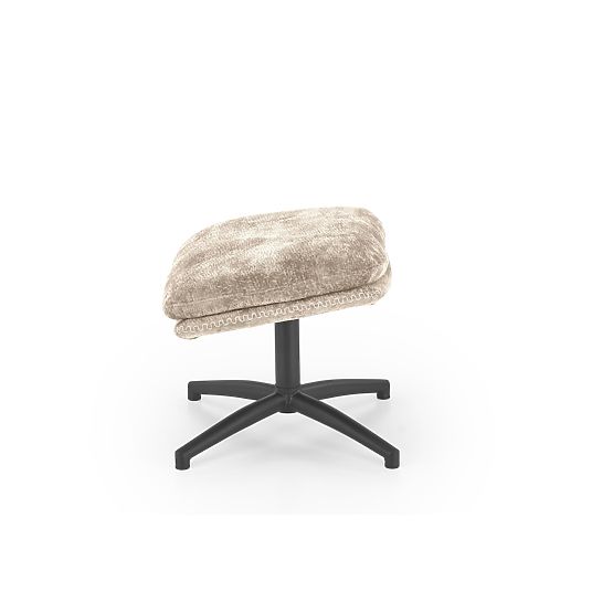 DARIO Relaxsessel mit Fußstütze und Schaukelmechanismus, beige (1p=1Stk)