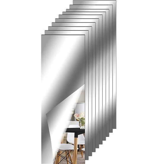 Dekoratives Acrylspiegel Oblong 50 cm