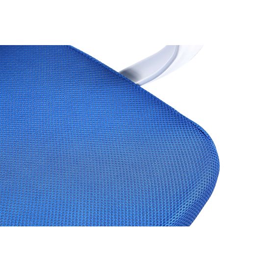 Drehstuhl FD-6 Weiß / Blau