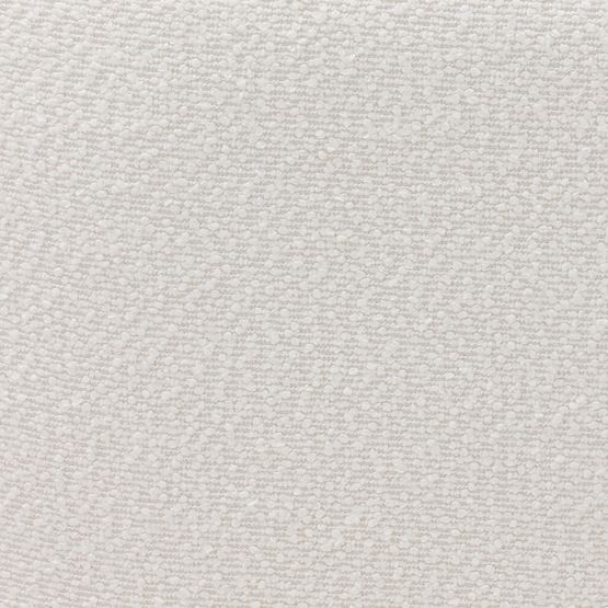 Drehstuhl One weiß, Bouclé