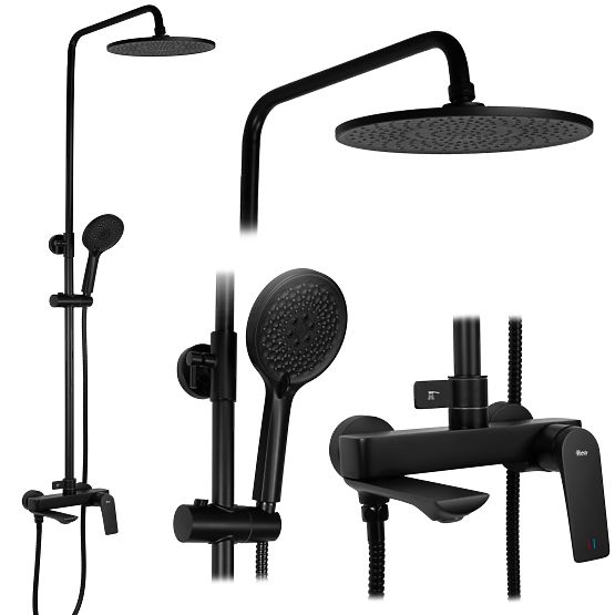 Duschset REA AVALON SCHWARZ