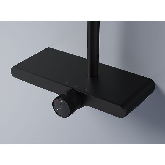 Duschset REA Bari Schwarz