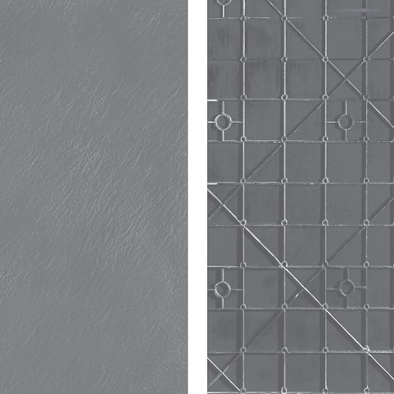 Duschwanne Magnum Grau 90x90