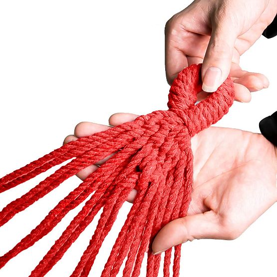 Einzelsitz-Hängematte mit 40 cm Spreizstab 400257 Gelb