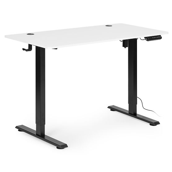 Elektrisch höhenverstellbarer Tisch 120x60 cm, verstellbare Höhe 72-117 cm ModernHome