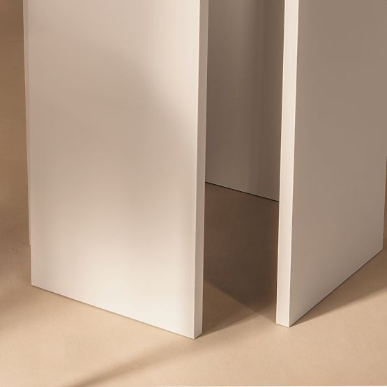 Esstisch Gasper 100 cm, quadratisch, kaschmirfarben