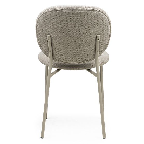 Esszimmerstuhl Alexa, hellbraun/beige Beine