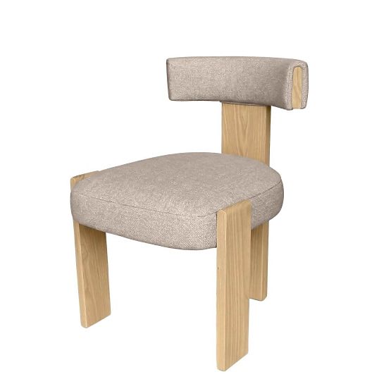 Esszimmerstuhl Bali, Holz, beige/Esche