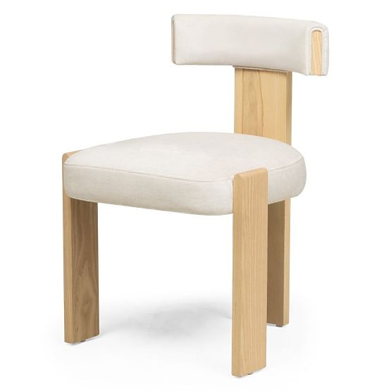 Esszimmerstuhl Bali, Holz, beige/Esche