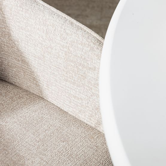 Esszimmerstuhl Berisso, Cappuccino/schwarze Beine