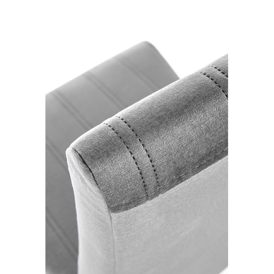 Esszimmerstuhl DIEGO 3 - hellgrau/natur