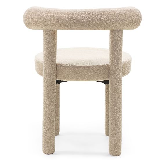 Esszimmerstuhl Pedro 2.0, beige, Bouclé