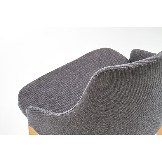 Esszimmerstuhl TOLEDO - Honigeiche/Dunkelgrau