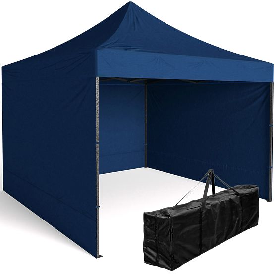 Express Geschäftspavillon 3x3 m blau