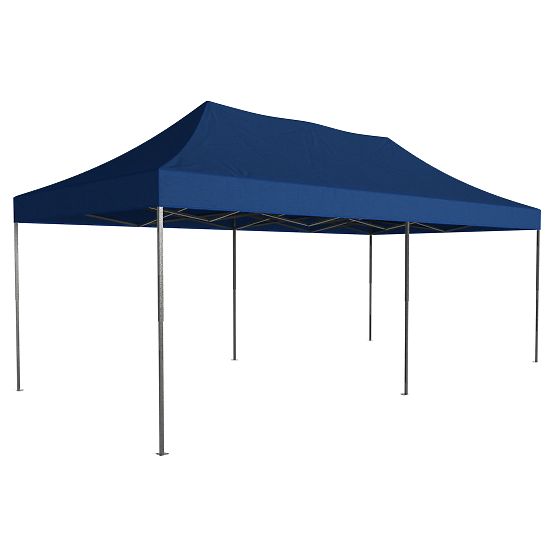 Express Geschäftspavillon - 3x6 m - blau