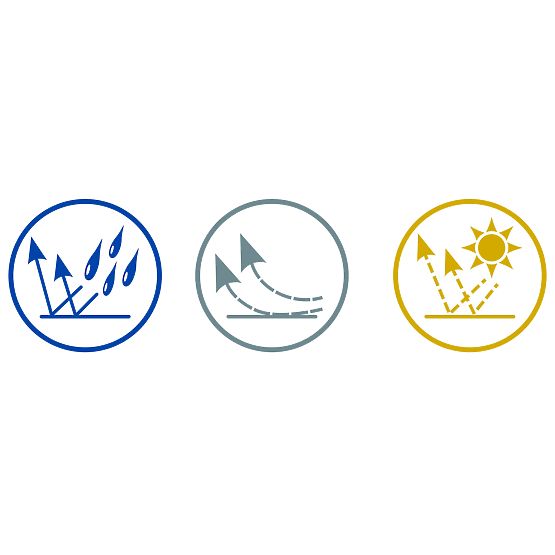 Express Geschäftspavillon - 3x6 m - schwarz