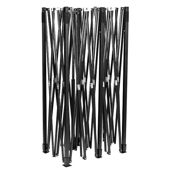 Express Geschäftspavillon - 3x6 m - schwarz