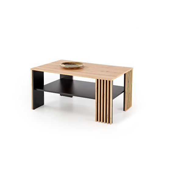 FEMINA Couchtisch Eiche Artisan/Schwarz