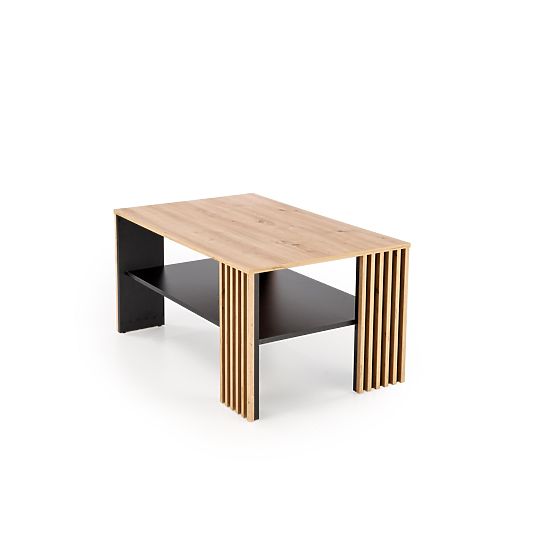 FEMINA Couchtisch Eiche Artisan/Schwarz