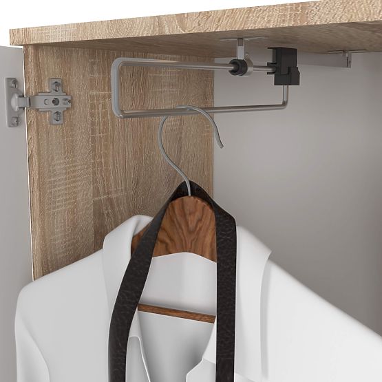 FLURSET ENTRO PK EICHE SONOMA / WEISS