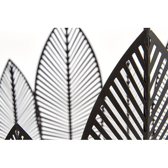 FOLLA Set aus 2 Bänken schwarz / natur (1p=1Stk)