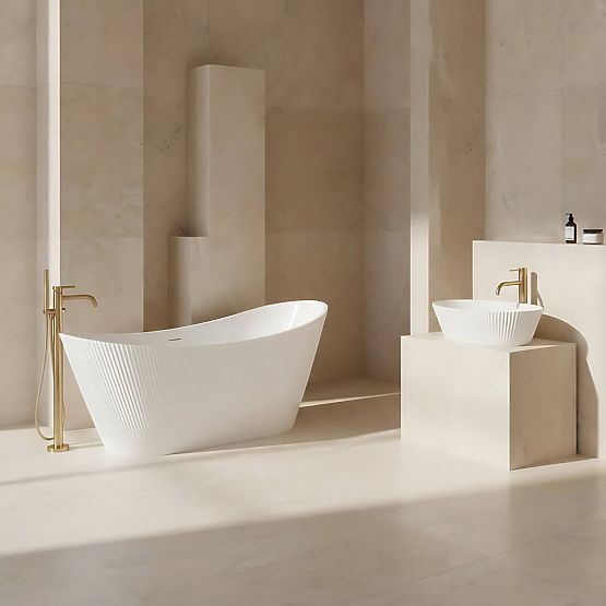 Freistehende Acrylbadewanne ATENA 170
