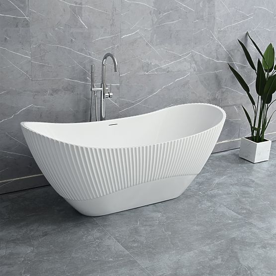 Freistehende Acrylbadewanne ATENA 170