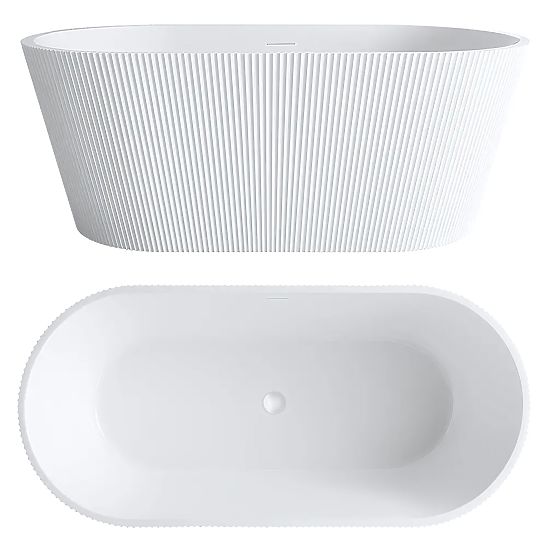 Freistehende Acrylbadewanne OFELIA 170