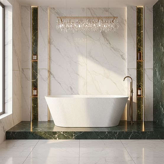 Freistehende Acrylbadewanne OFELIA 170